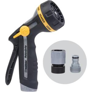 imageMelnor 65187AMZ Rear Trigger Multi Pattern wAdpt Nozzle Bundle 1 Count Pack of 1 Black Yellow