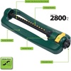 image:imageMelnor 65150AMZ Oscillating Sprinkler 15 Precision Nozzles Adjustable Spray Range Waters Up to 2650 Sq Ft with QuickConnect Bundle Green Yellow2 800 sq ft