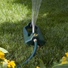 image:imageMelnor 65150AMZ Oscillating Sprinkler 15 Precision Nozzles Adjustable Spray Range Waters Up to 2650 Sq Ft with QuickConnect Bundle Green Yellow3 600 sq ft