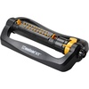 image:imageMelnor 65202AMZ CrossStream Turbo Oscillating Sprinkler 4000 Sq Ft Coverage TwinTouch Width amp Range Control InfinityDrive Turbo Motor Black Orange