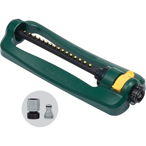 image:imageMelnor 65150AMZ Oscillating Sprinkler 15 Precision Nozzles Adjustable Spray Range Waters Up to 2650 Sq Ft with QuickConnect Bundle Green Yellow2 800 sq ft
