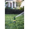 image:imageMelnor 65189AMZ Turbo Rotary Sprinkler on Step Spike 4 Spray Patterns Covers Up to 68 Ft Diameter QuickConnect Set GreenYellow4Pattern with QC Adapter