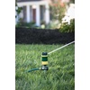 image:imageMelnor 65189AMZ Turbo Rotary Sprinkler on Step Spike 4 Spray Patterns Covers Up to 68 Ft Diameter QuickConnect Set GreenYellow4Pattern with QC Adapter