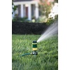 image:imageMelnor 65189AMZ Turbo Rotary Sprinkler on Step Spike 4 Spray Patterns Covers Up to 68 Ft Diameter QuickConnect Set GreenYellow4Pattern with QC Adapter