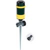 image:imageMelnor 65189AMZ Turbo Rotary Sprinkler on Step Spike 4 Spray Patterns Covers Up to 68 Ft Diameter QuickConnect Set GreenYellow4Pattern with QC Adapter
